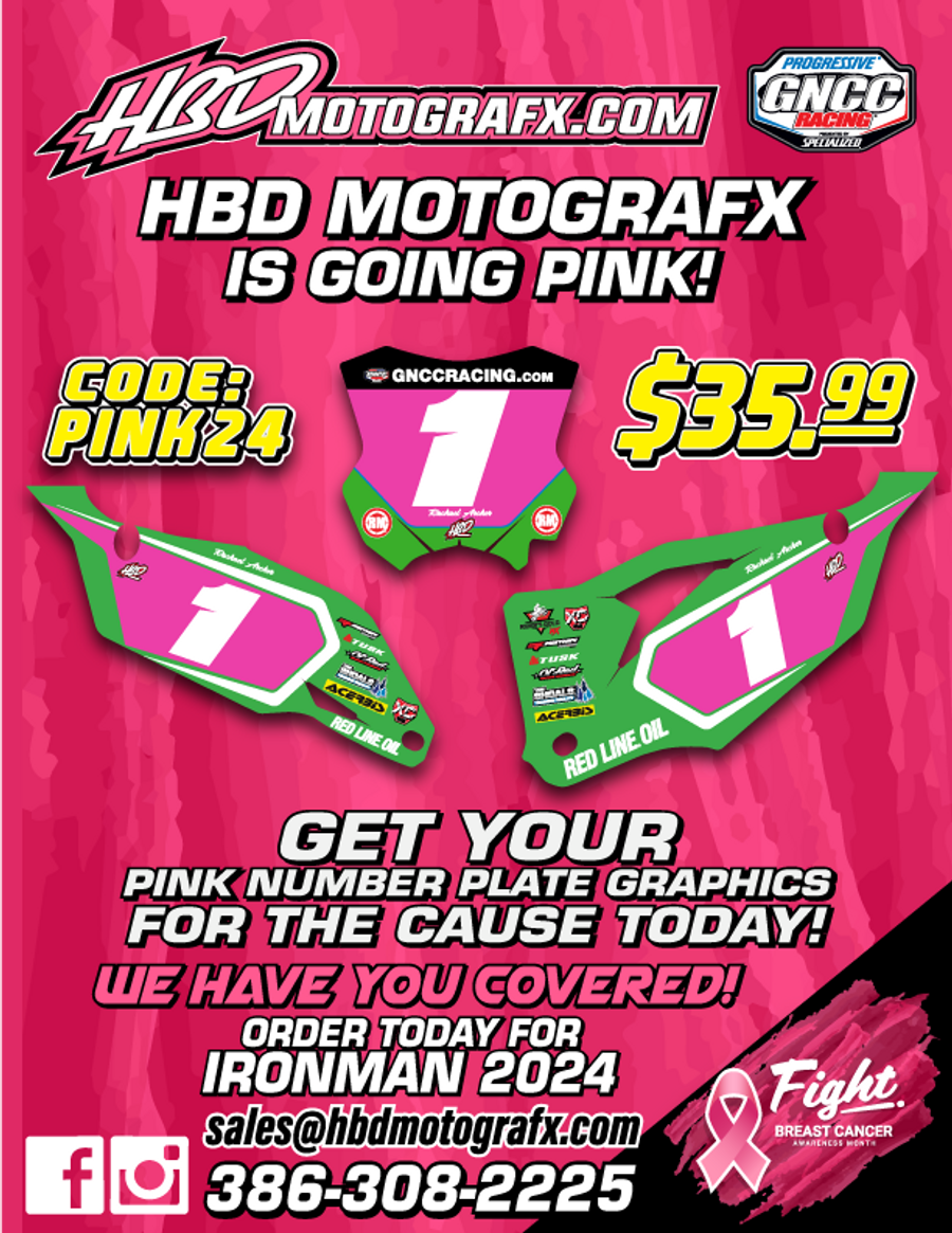 Pink Ironman Plates