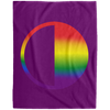 ThinBlood Pride logo Fleece Blanket - 60x80