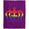 Lasombra Pride logo Fleece Blanket - 60x80