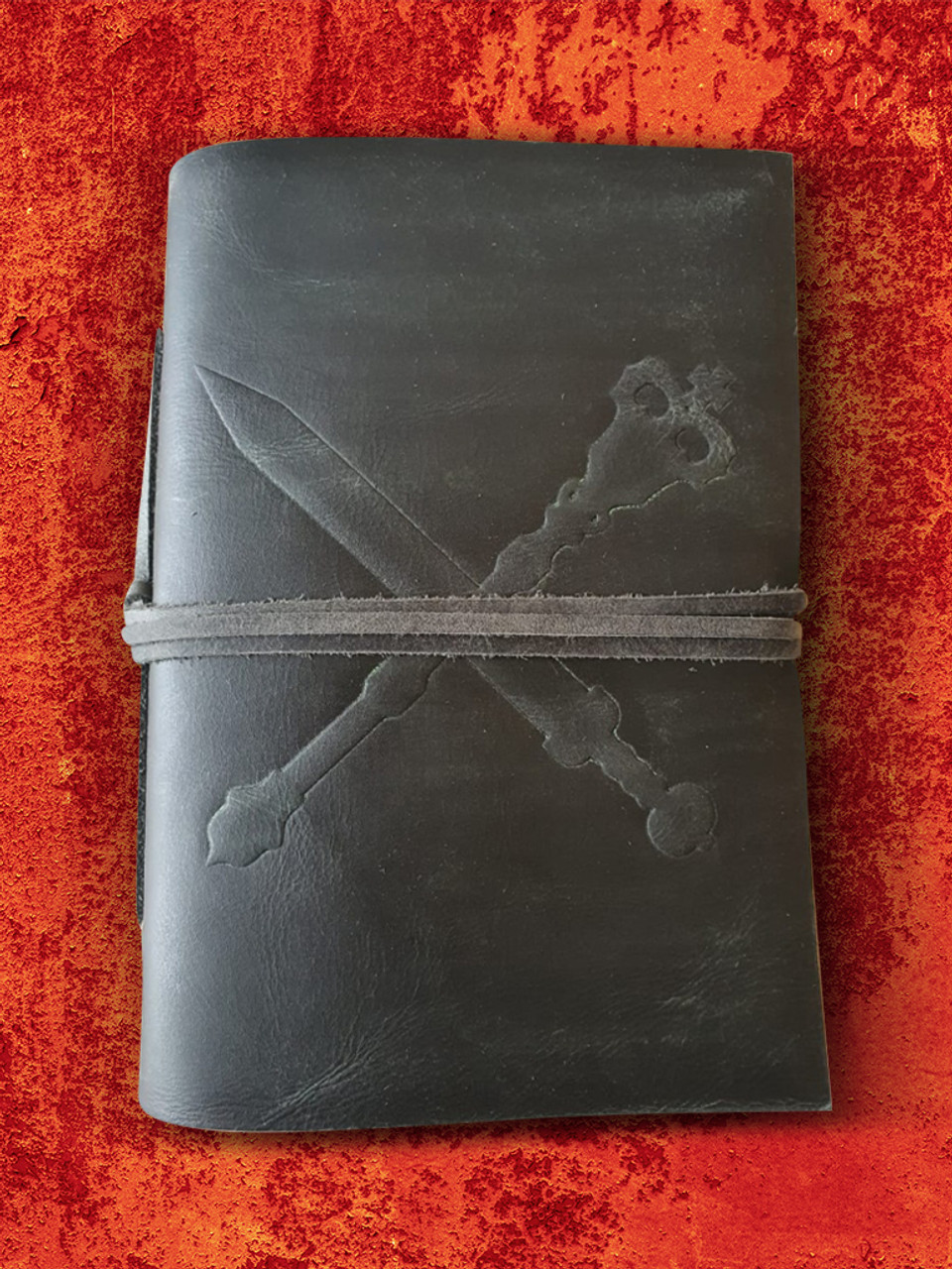 Leather-bound Ventrue thin Journal