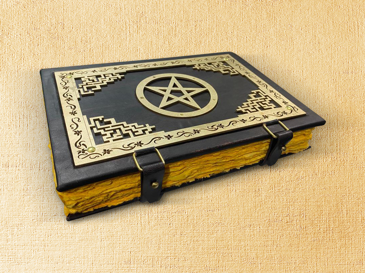 Premium Book of Shadows Leather-bound Journal / Sketchbook