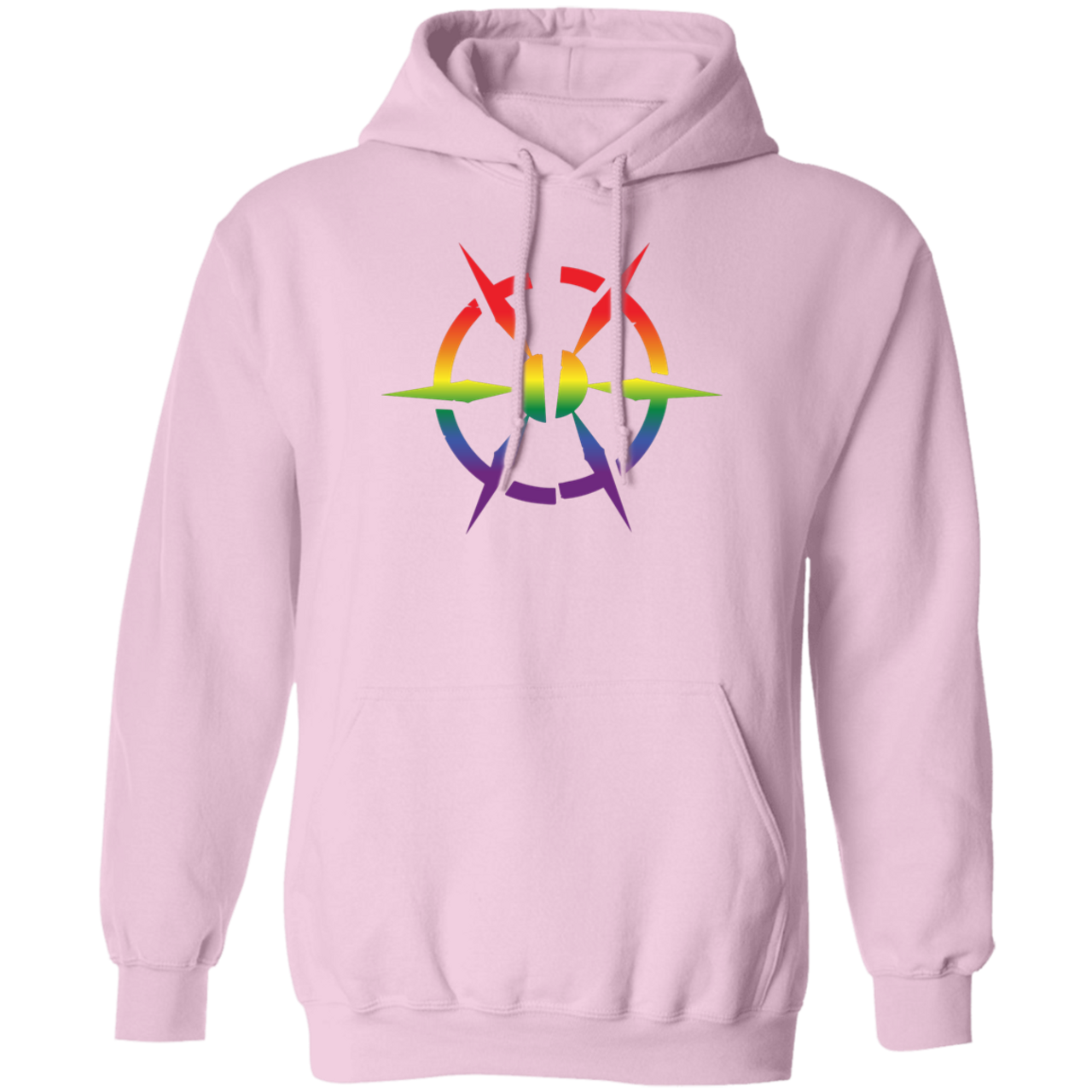 Ravnos Pride logo Pullover Hoodie