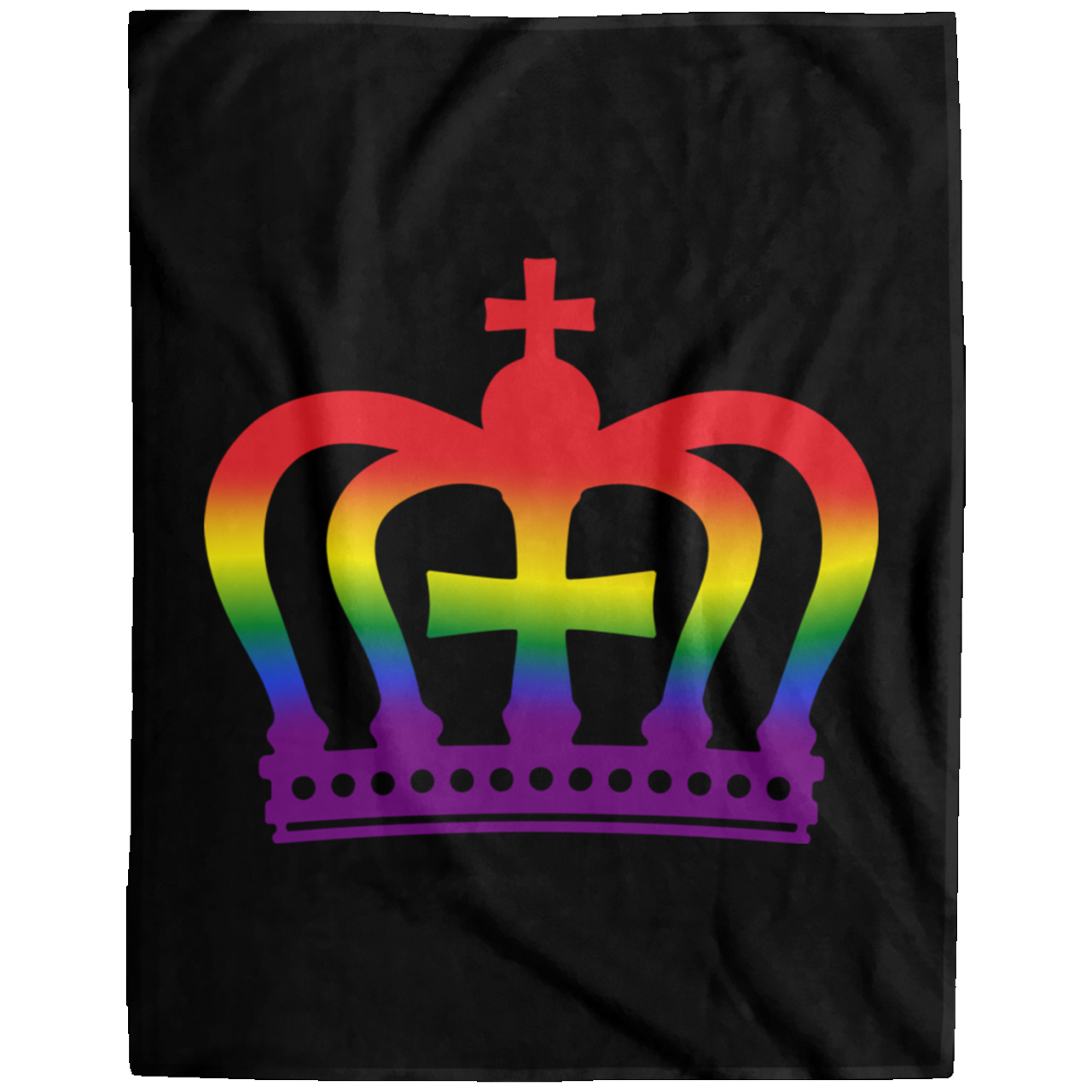 Lasombra Pride logo Fleece Blanket - 60x80