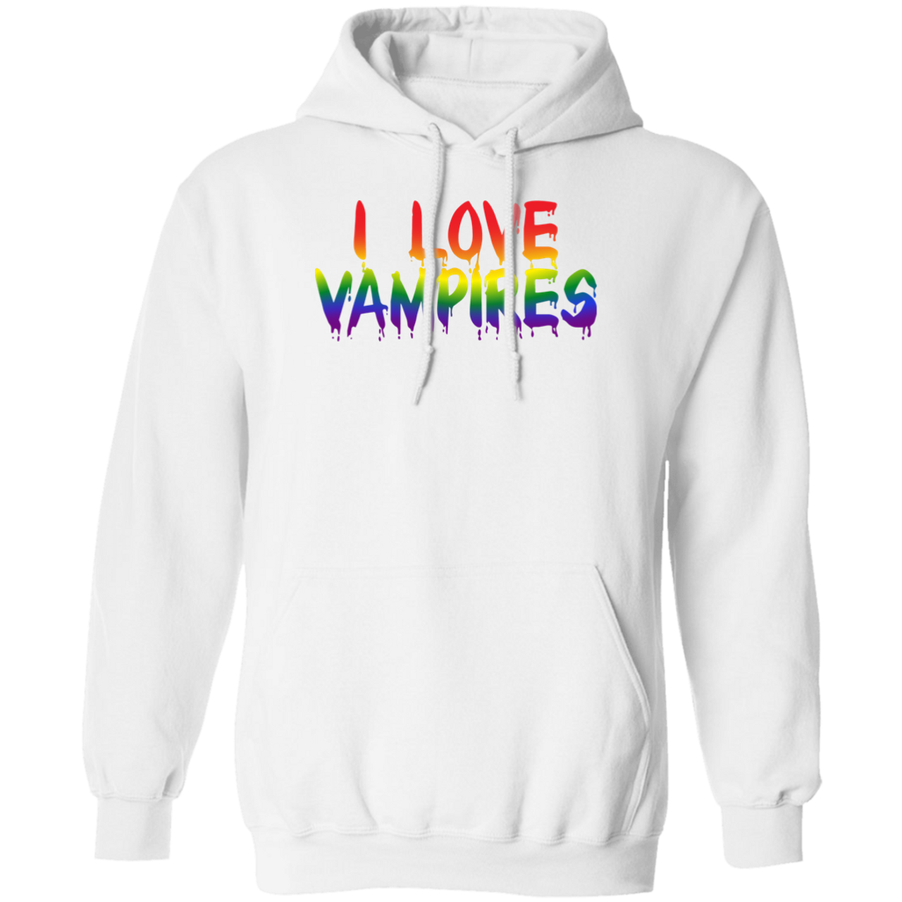 I love Vampires Pride Pullover Hoodie