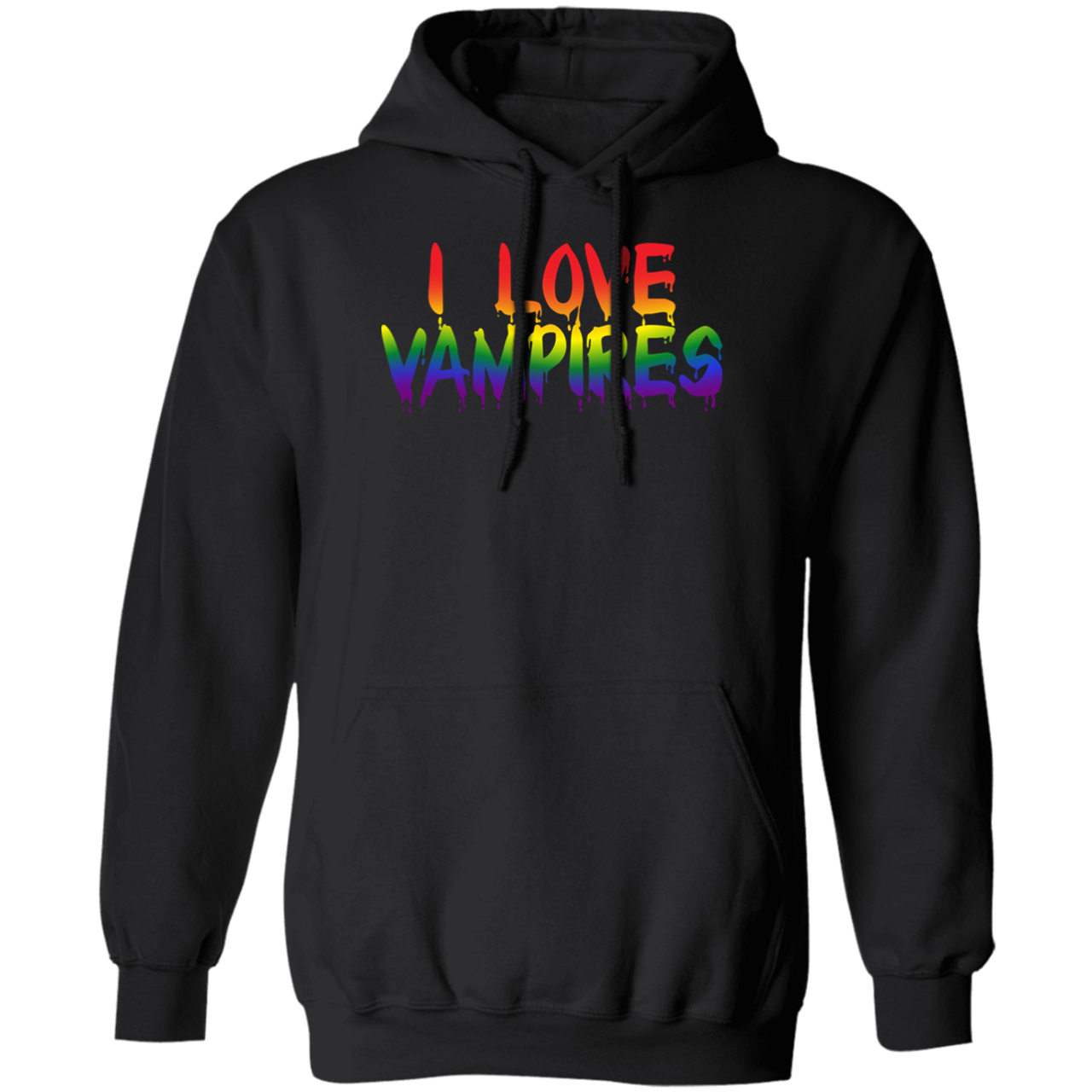 I love Vampires Pride Pullover Hoodie