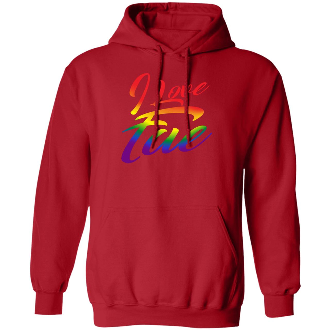 I love Fae Pride Pullover Hoodie