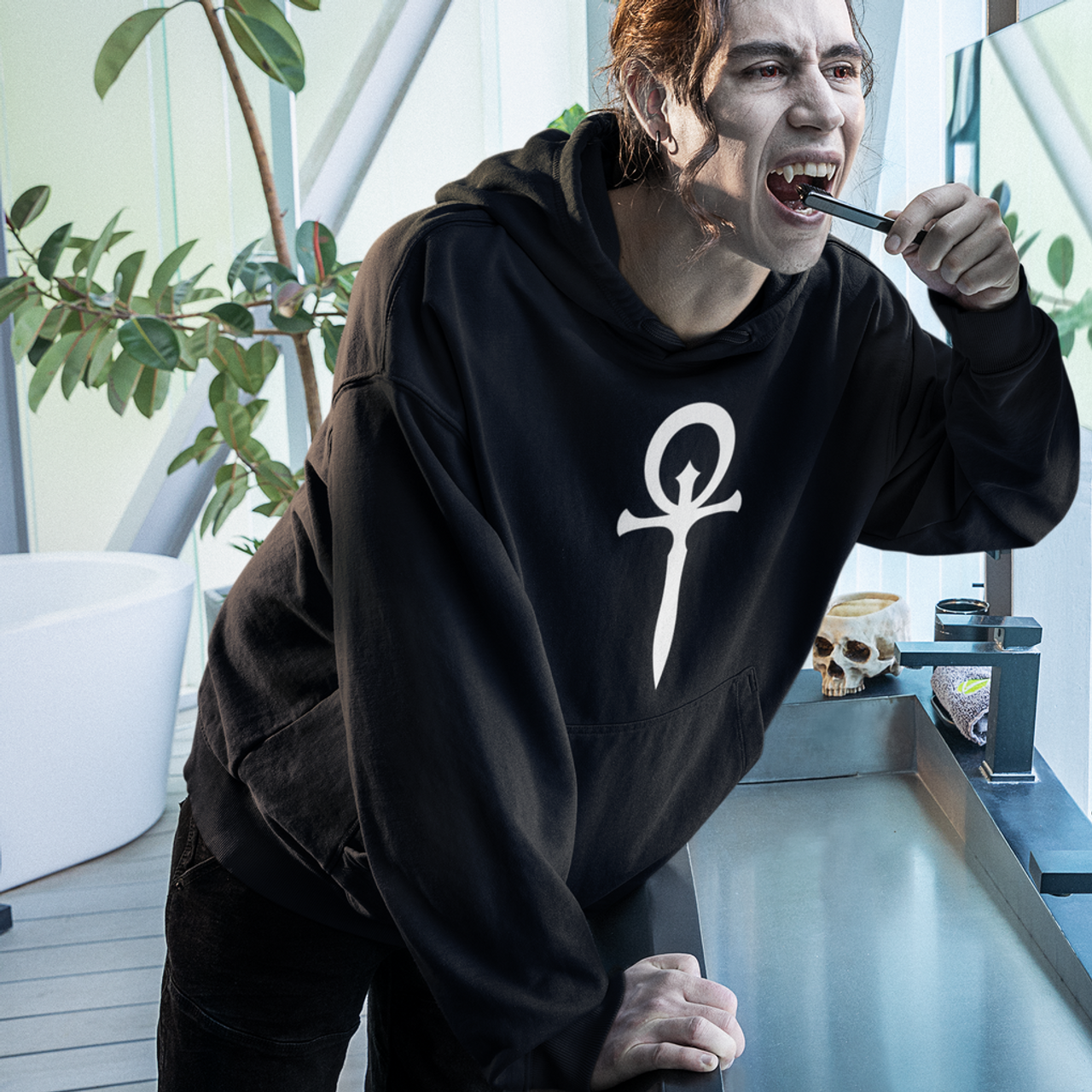 V5 VTM Ankh Pullover Hoodie