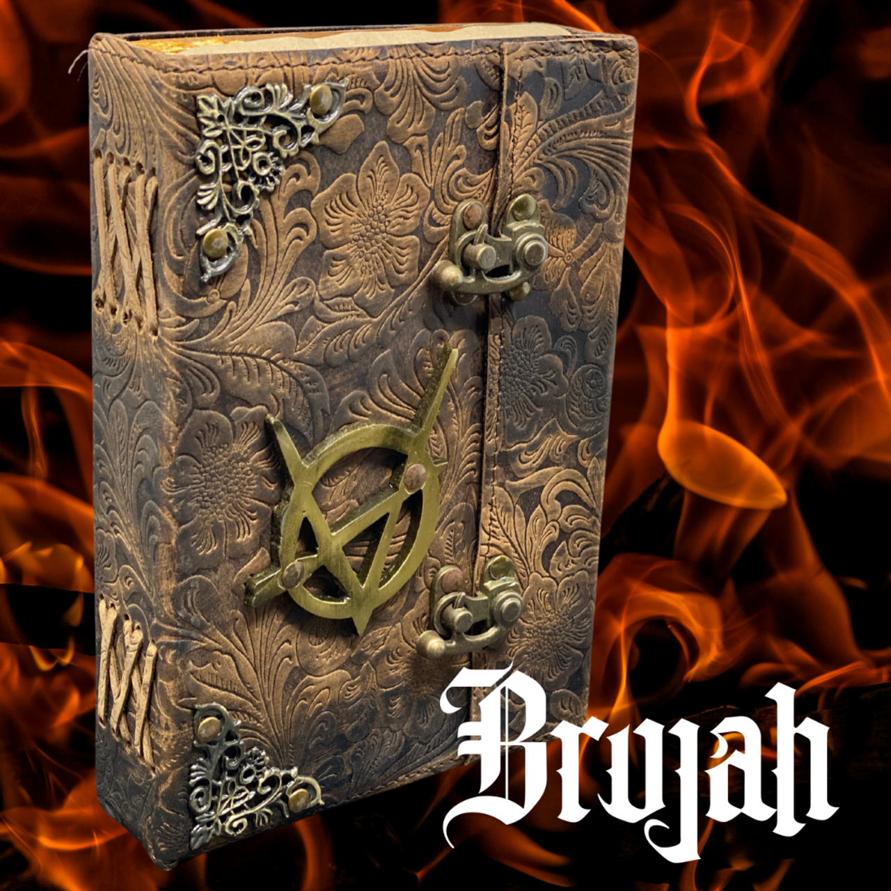 Leather-bound Brujah Journal / Sketchbook