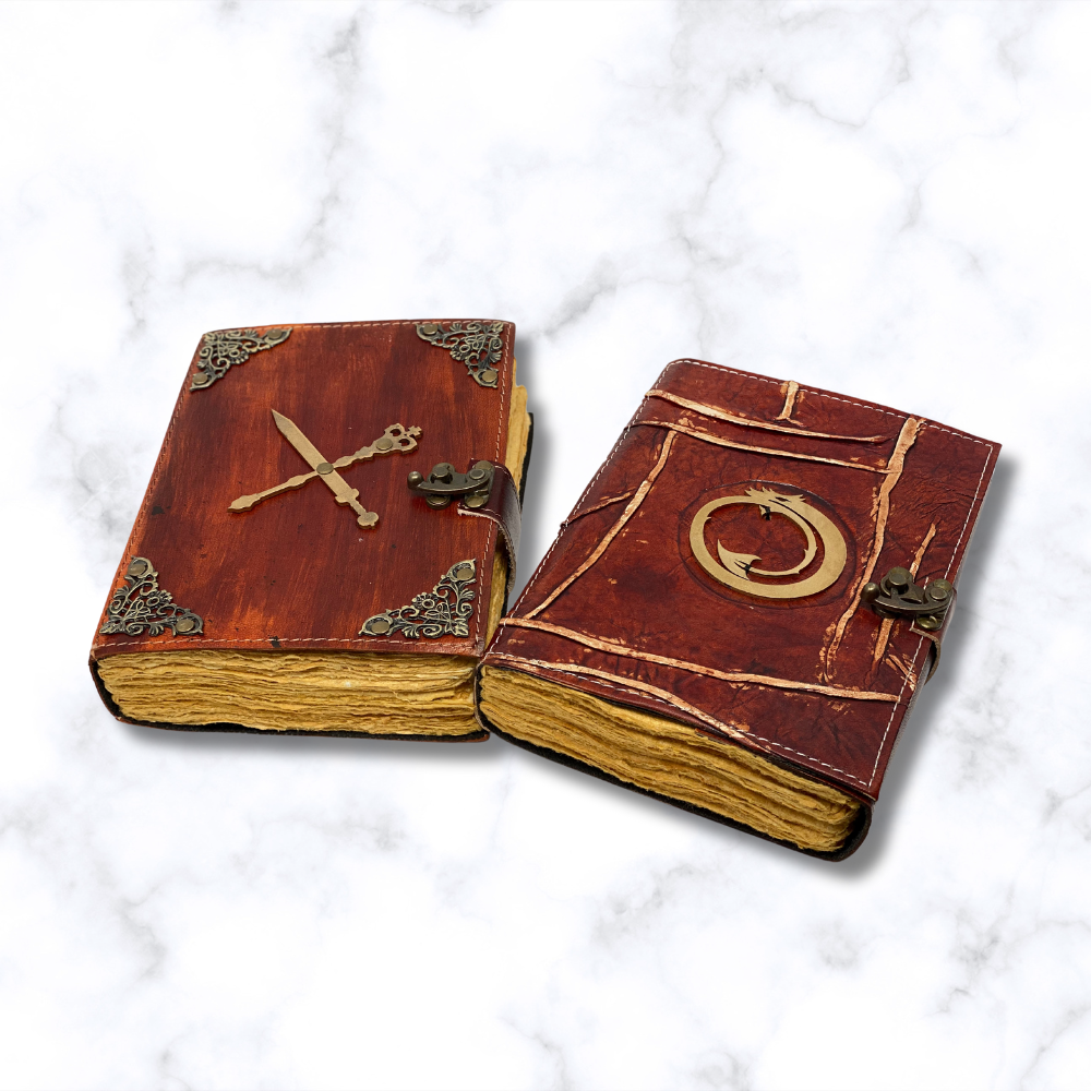 Leather-bound Tzimisce Journal / Sketchbook