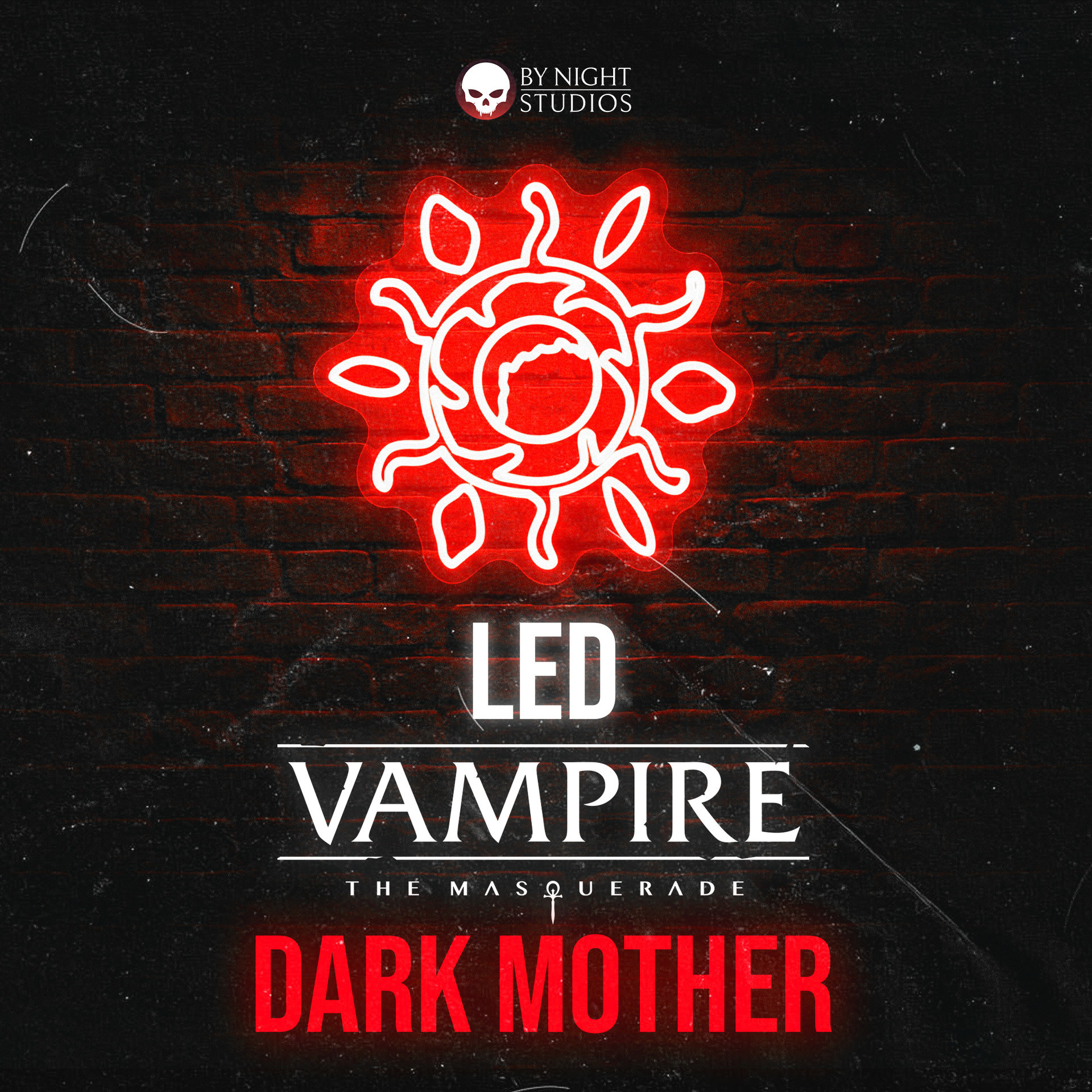 V5 Dark Mother LED Neon Wall Sign