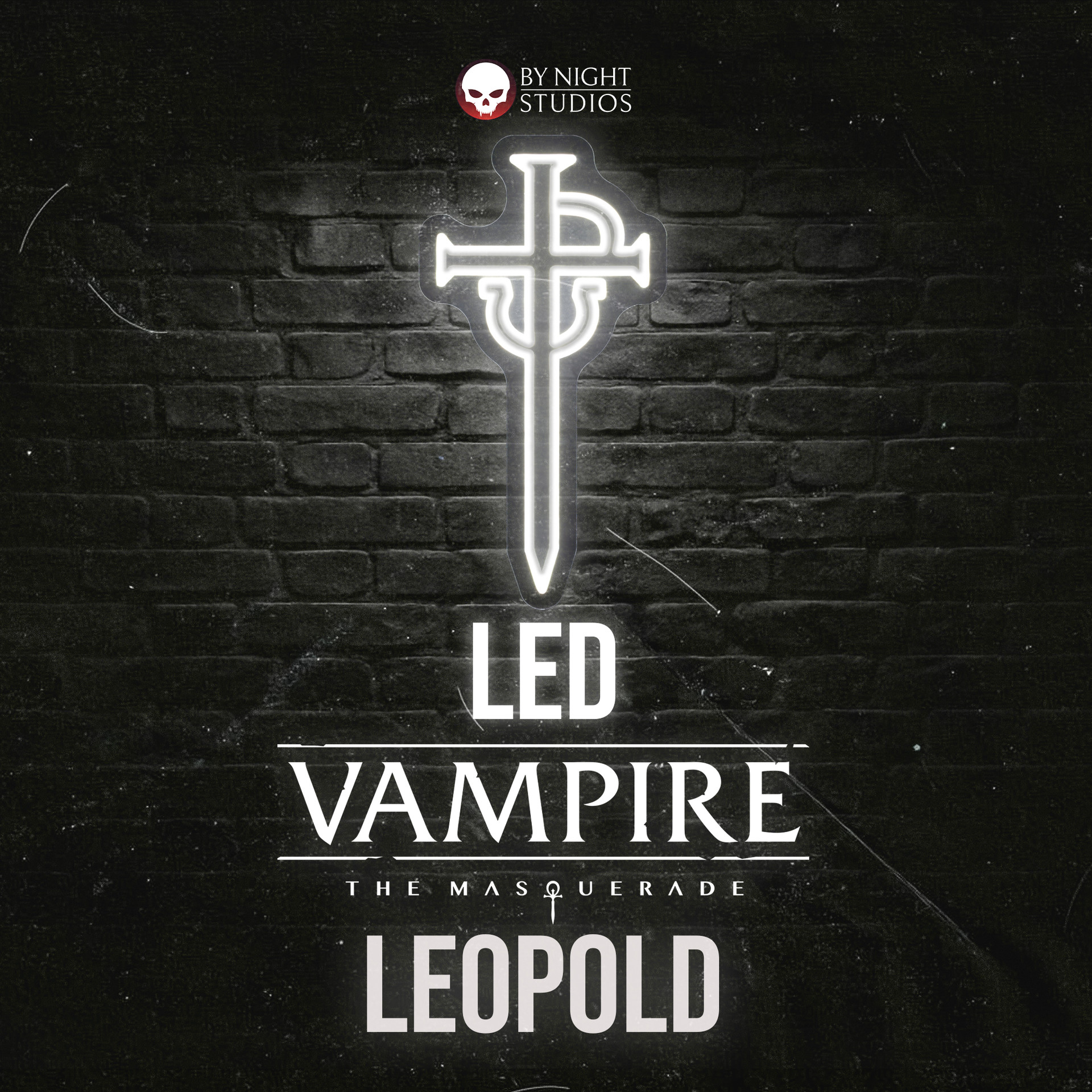V5 Society of Leopold LED Neon Wall Sign