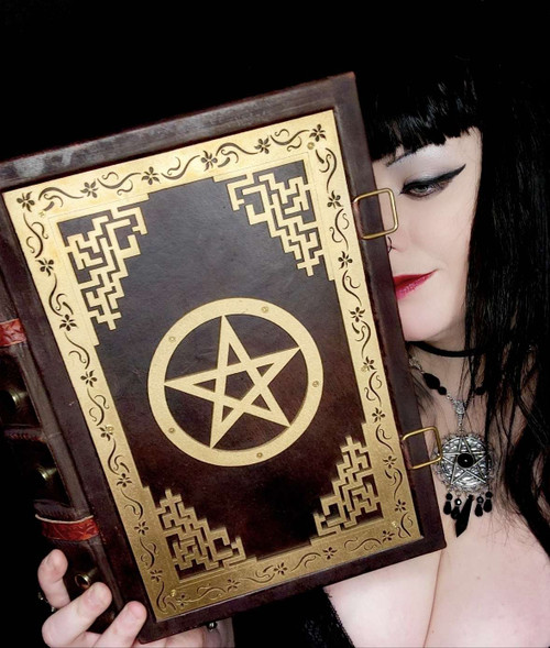 Premium Book of Shadows Leather-bound Journal / Sketchbook