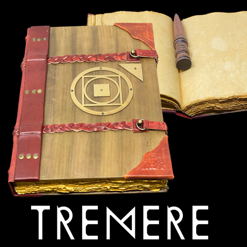 Premium Tremere Leather-bound Journal / Sketchbook