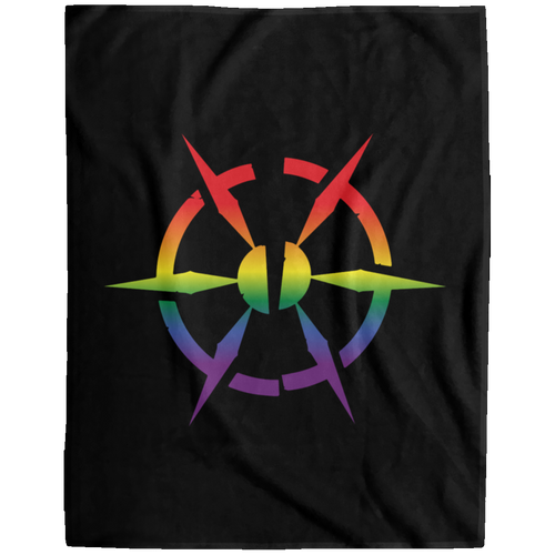 Ravnos Pride logo Fleece Blanket - 60x80