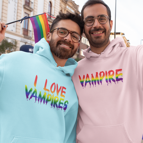 I love Vampires Pride Pullover Hoodie