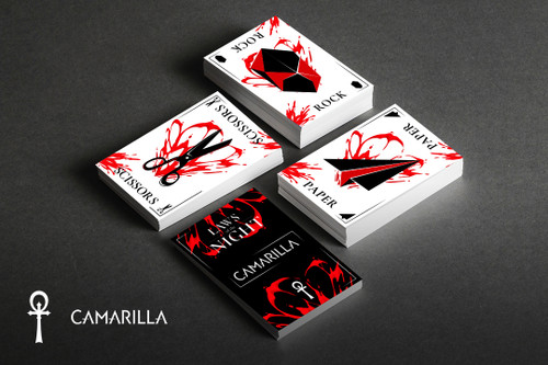 Camarilla RPS Metal Cards