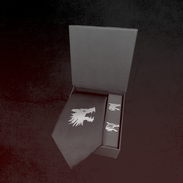 Gangrel Silk Tie and Cufflinks set Gangrel Silk Tie and Cufflinks set
