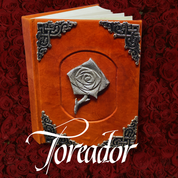 Premium Toreador Leather-bound Journal / Sketchbook