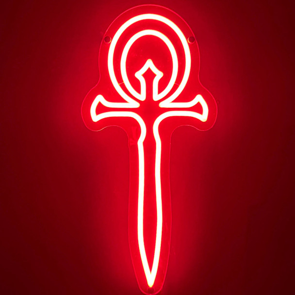 Vampire: the Masquerade LED Neon Ankh