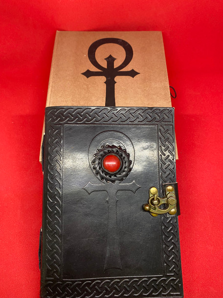 Leather-bound Camarilla Journal / Sketchbook Black