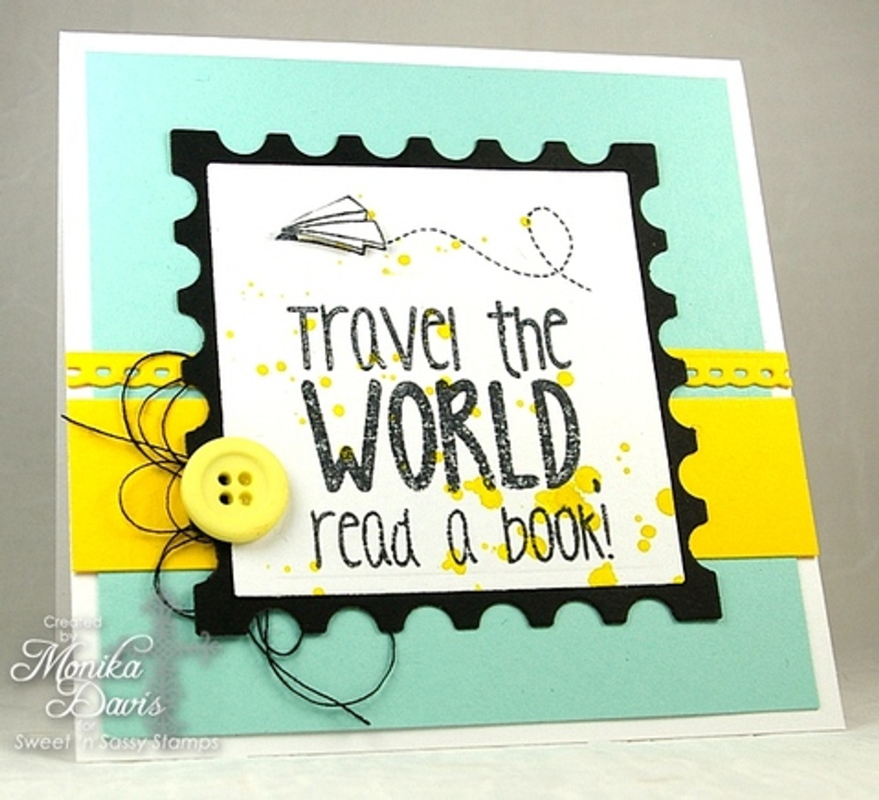 Bookmark Bits & Pieces Clear Stamp Set - Sweet 'n Sassy Stamps, LLC