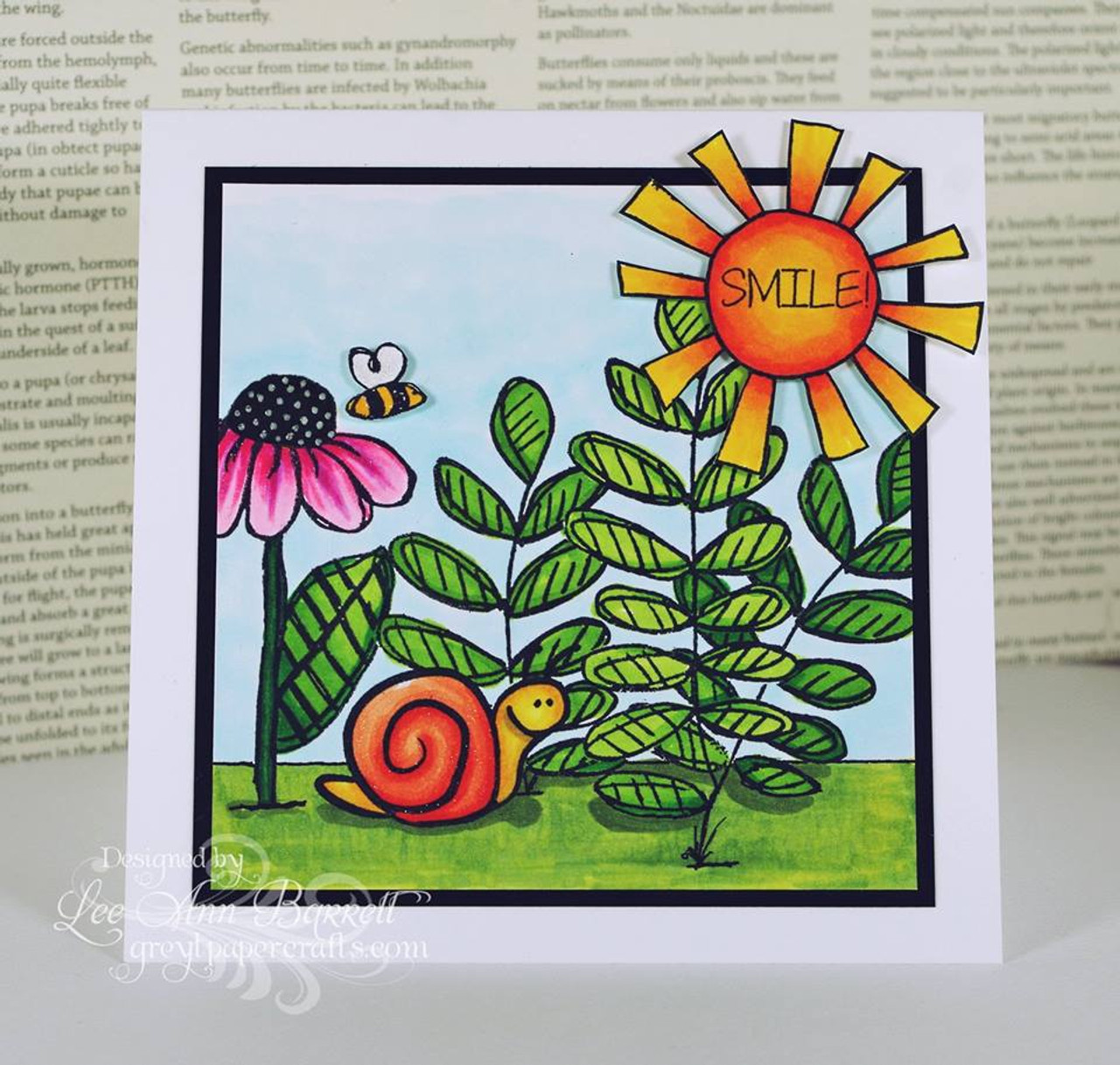 Scribble Flowers Clear Stamp Set - Sweet 'n Sassy Stamps, LLC