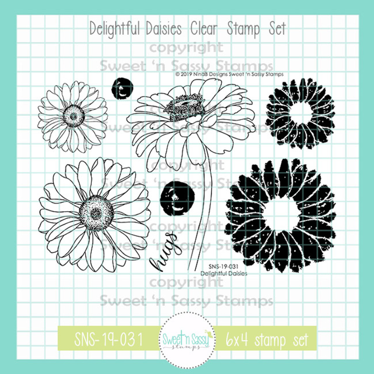 SnSS Delightful Daisies Stamp Set