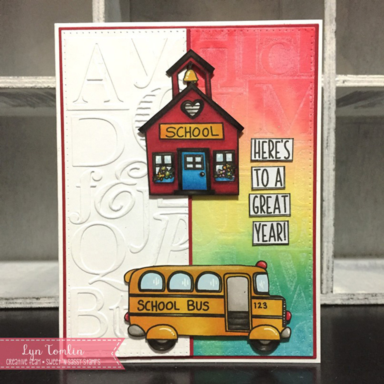 Back to School Clear Stamp Set - Sweet 'n Sassy Stamps, LLC