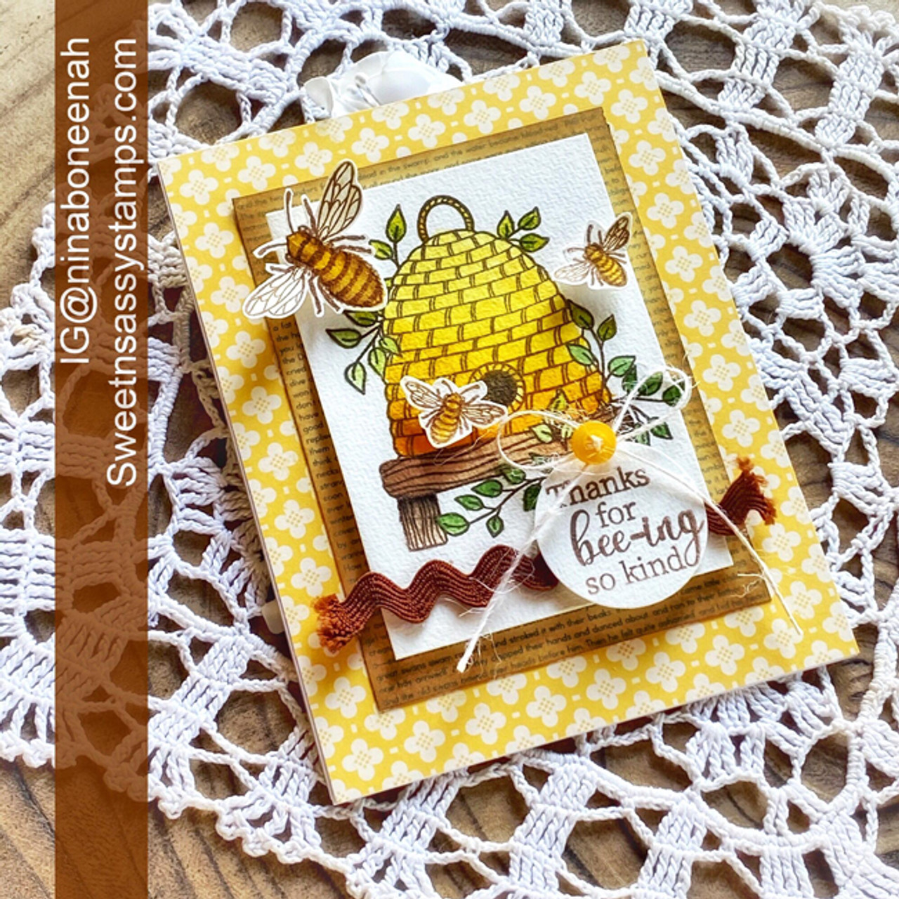 Honey Bee Stamps Sweet Honey Bee Stamp Set – The Ink Stand