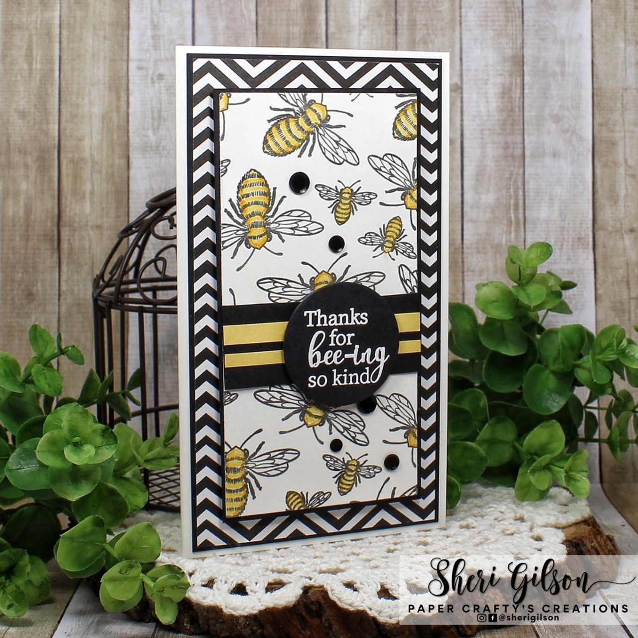 Honey Bee Clear Stamps Grateful Gatherings