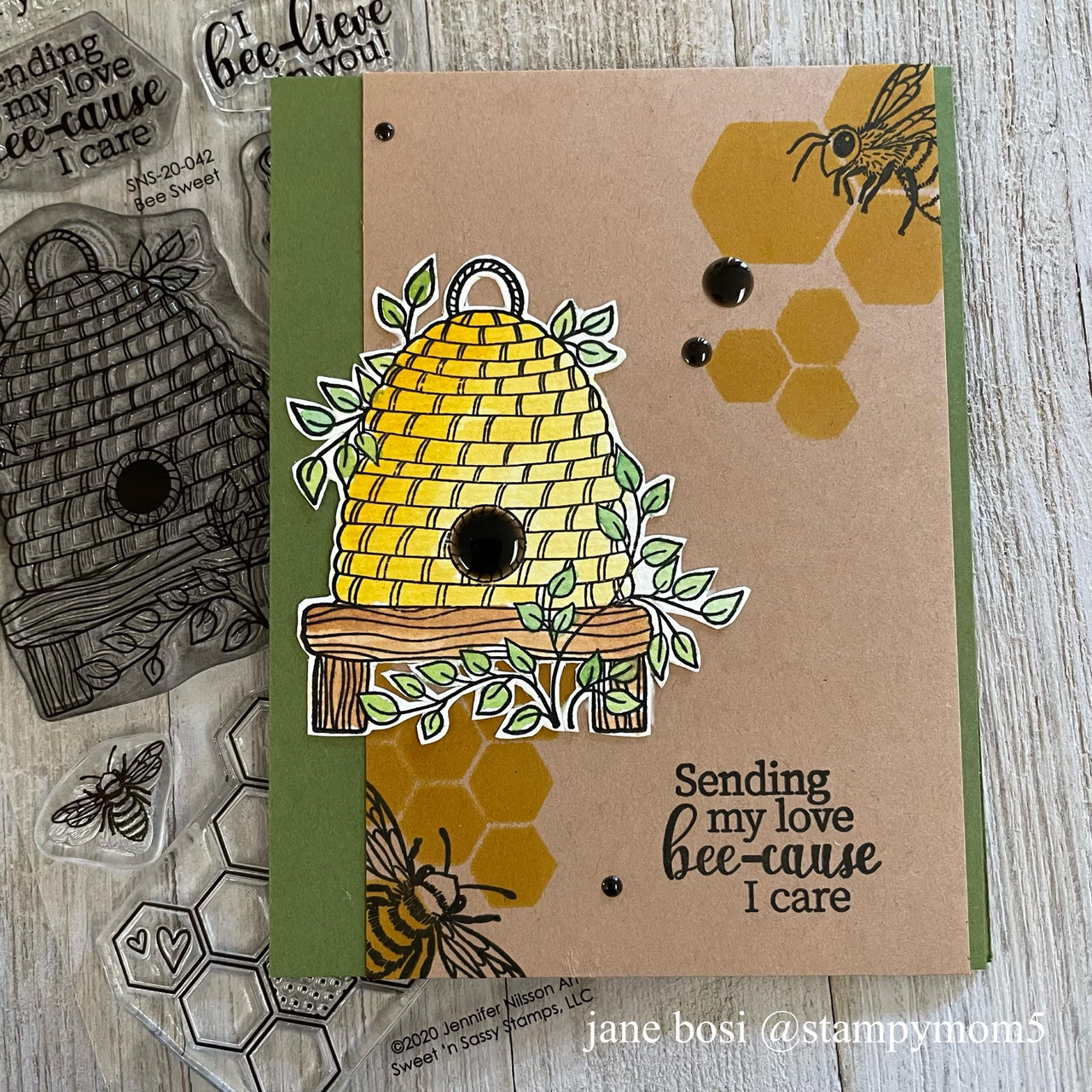 Your Next Stamp - Clear Stamp - Honey Bee