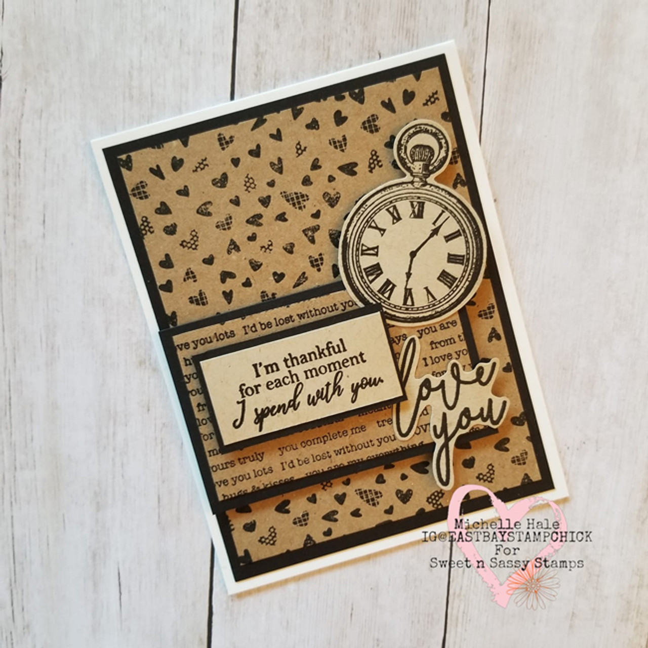 Latte Love Clear Stamp Set - Sweet 'n Sassy Stamps, LLC