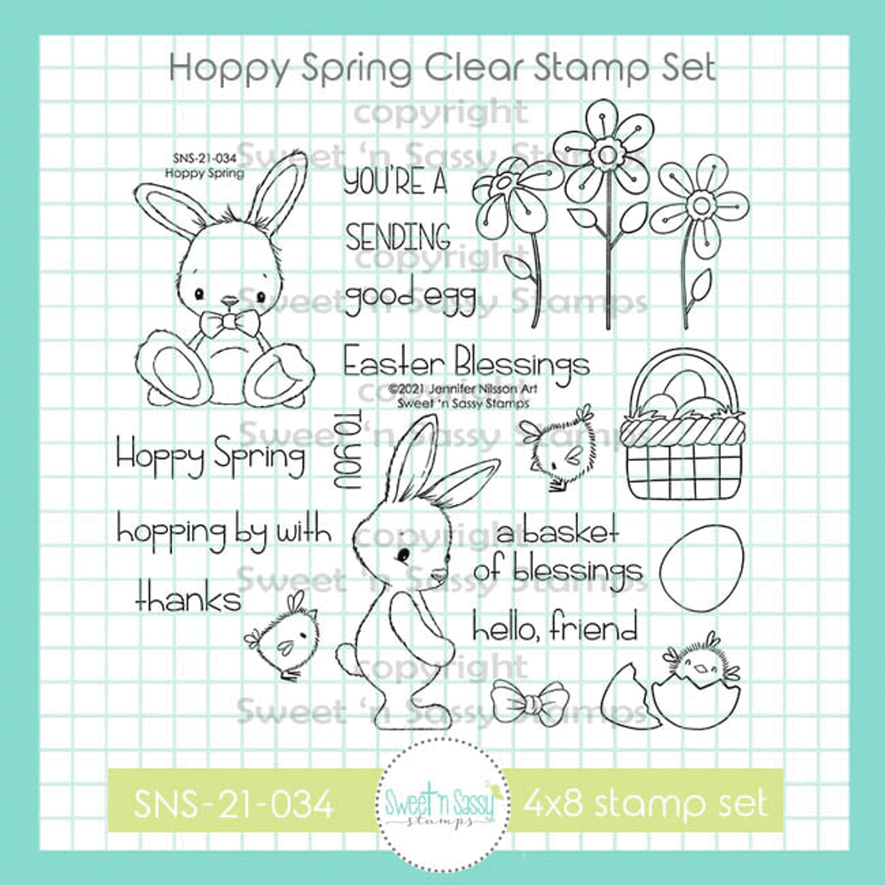 SnSS Hoppy Spring Stamp Set