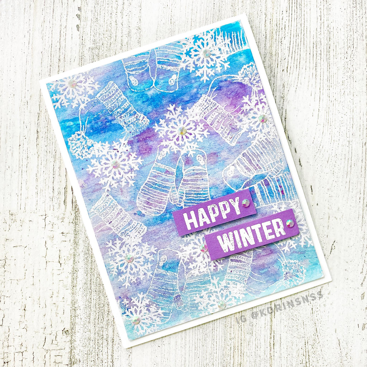 Sweater Weather Clear Stamp Set - Sweet 'n Sassy Stamps, LLC