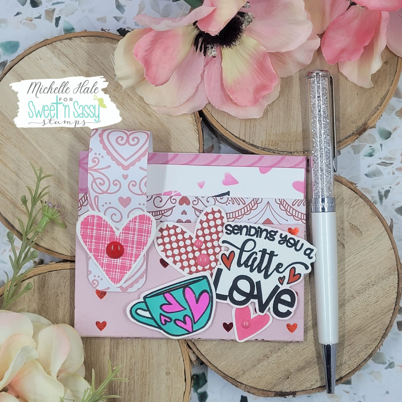 Latte Love Clear Stamp Set - Sweet 'n Sassy Stamps, LLC