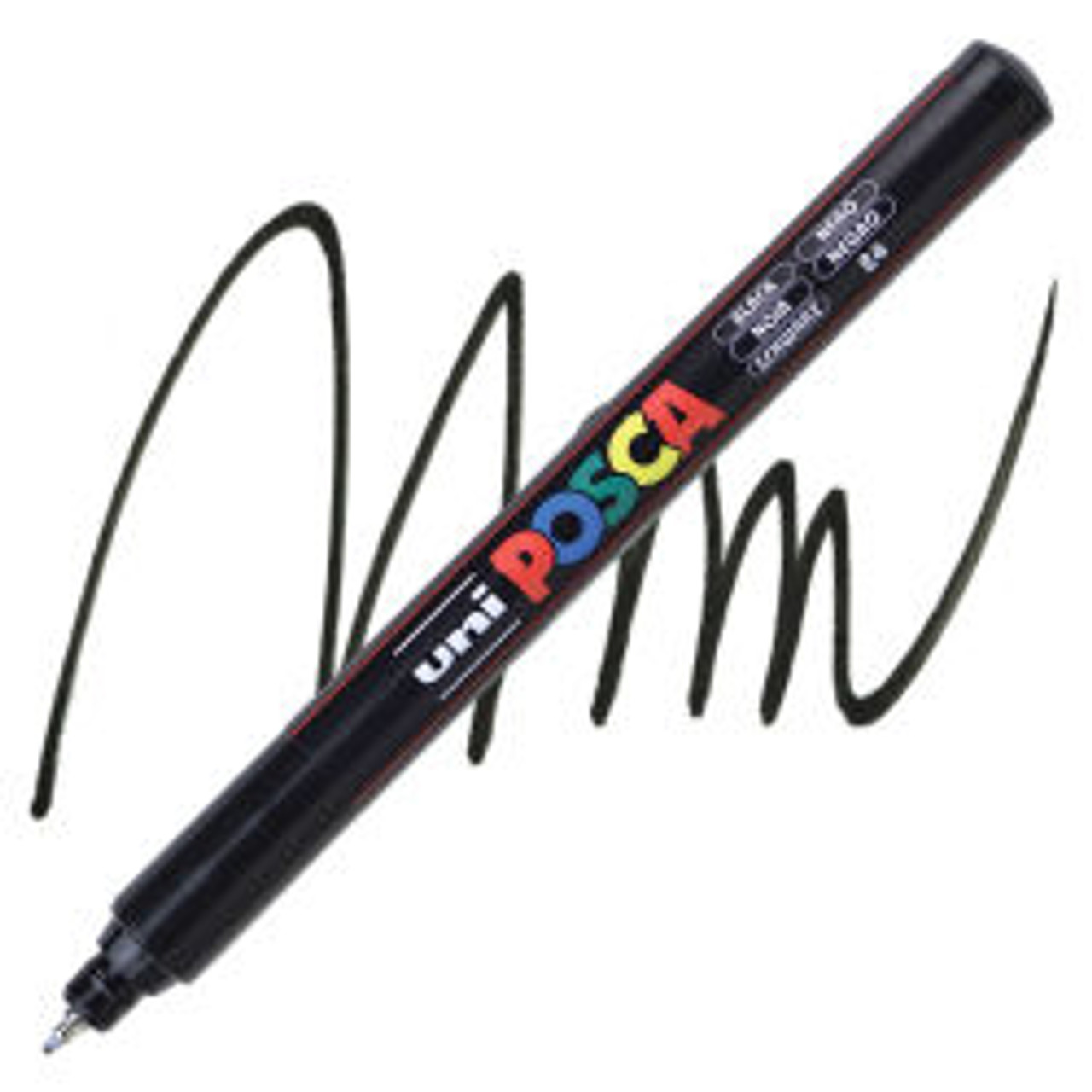 Uni Posca Paint Markers - Black .7mm tip - Sweet 'n Sassy Stamps, LLC