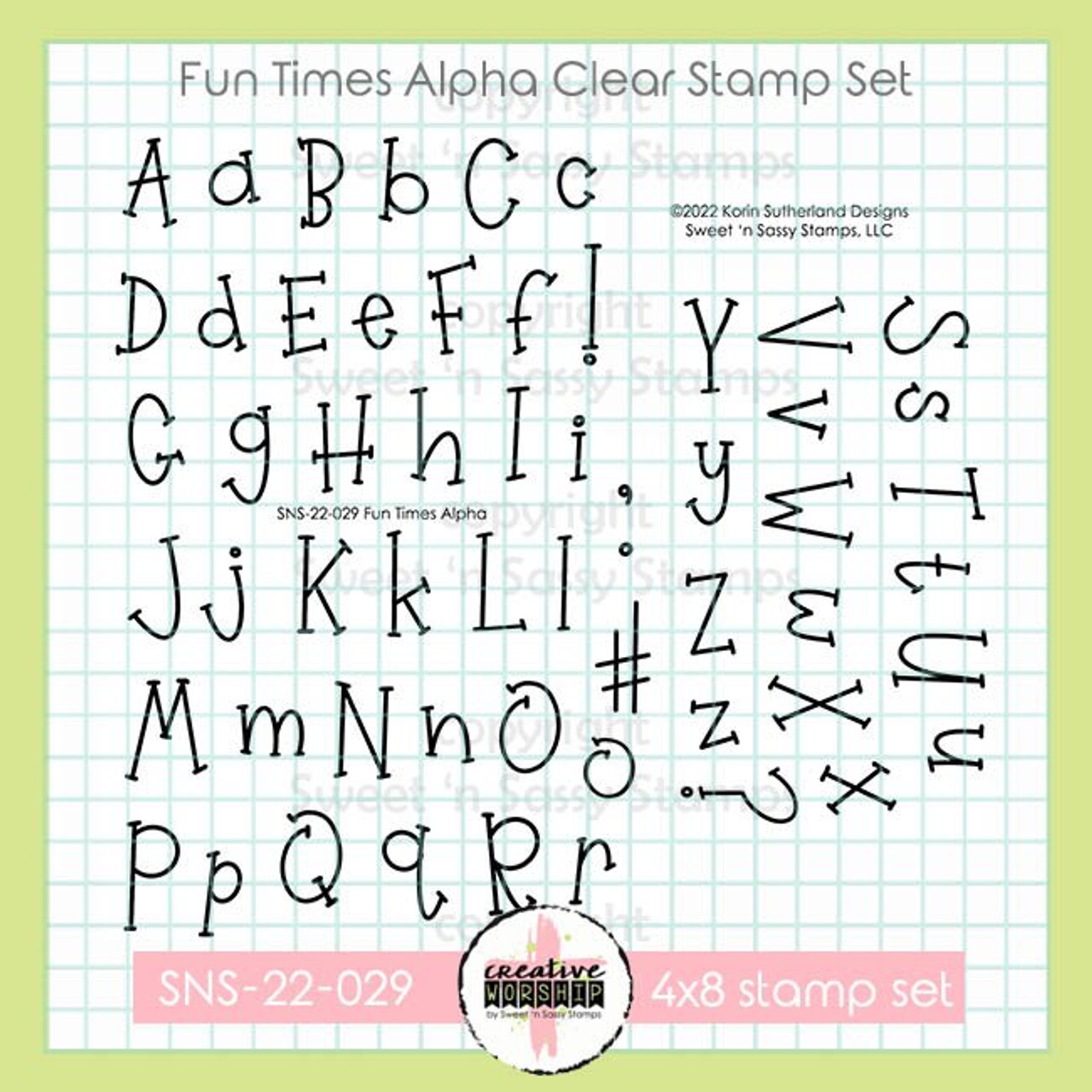 LETTER, NUMBER & PUNCTUATION STAMPS