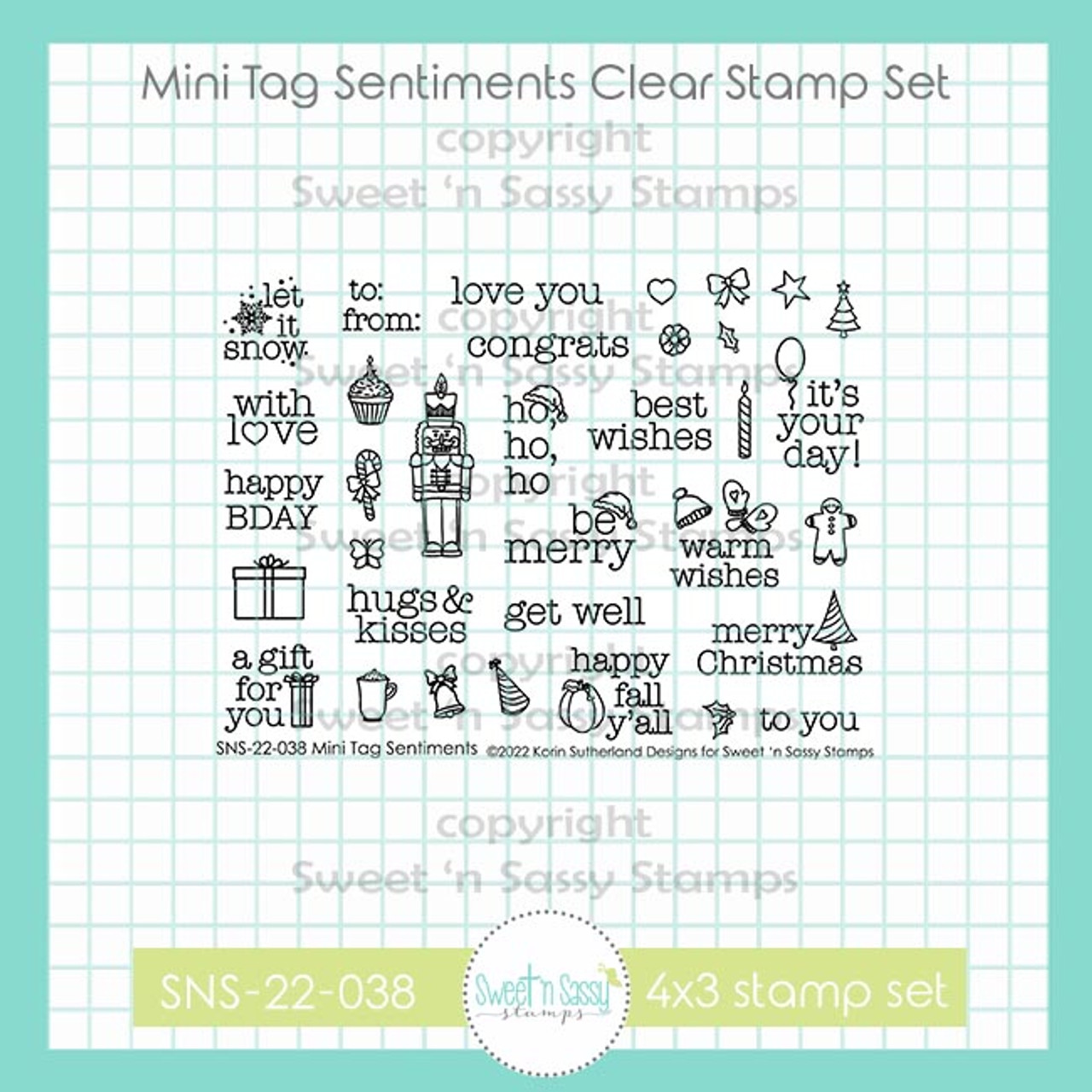 STAMPS- Sweet Sentiments MINI