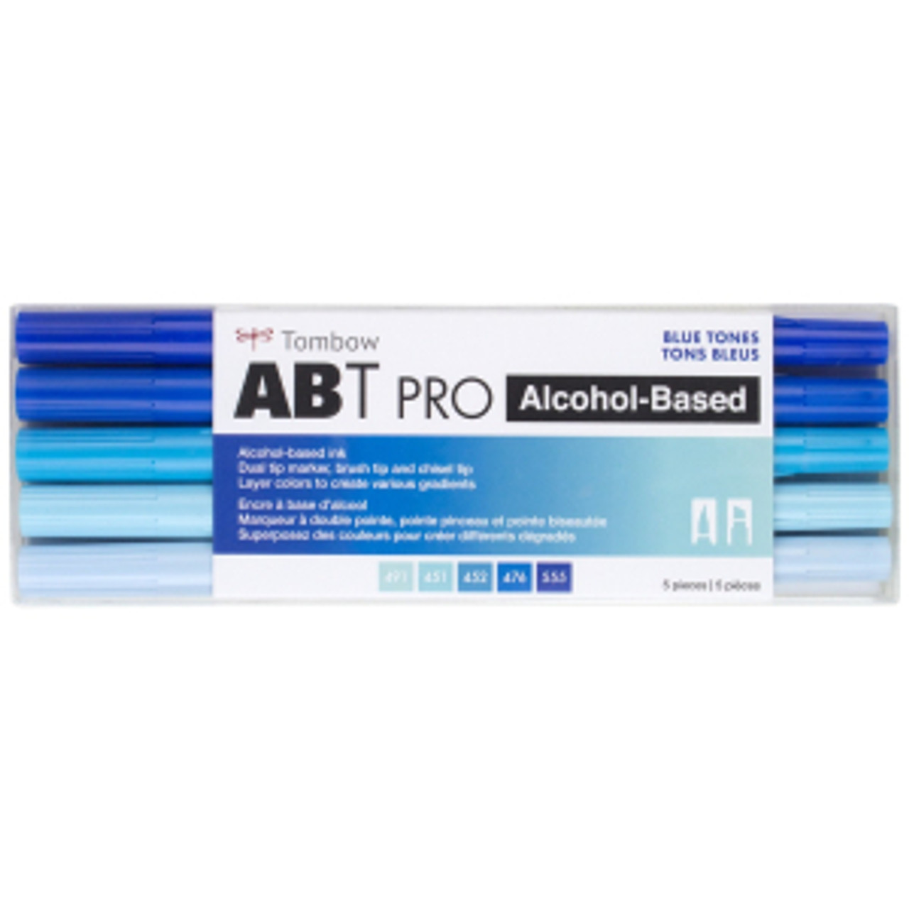 Tombow ABT Dual Brush Pen 452 process blue