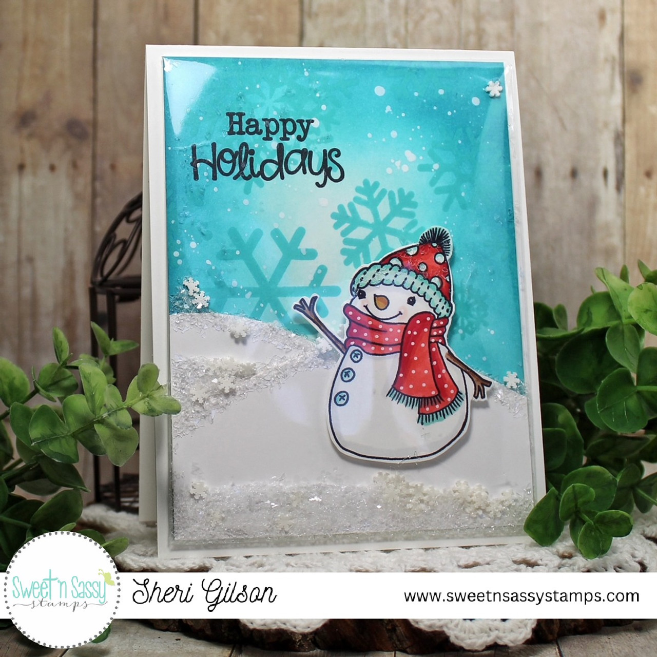 Clear Silicone Stamps Christmas Snowman Snowflake - Temu