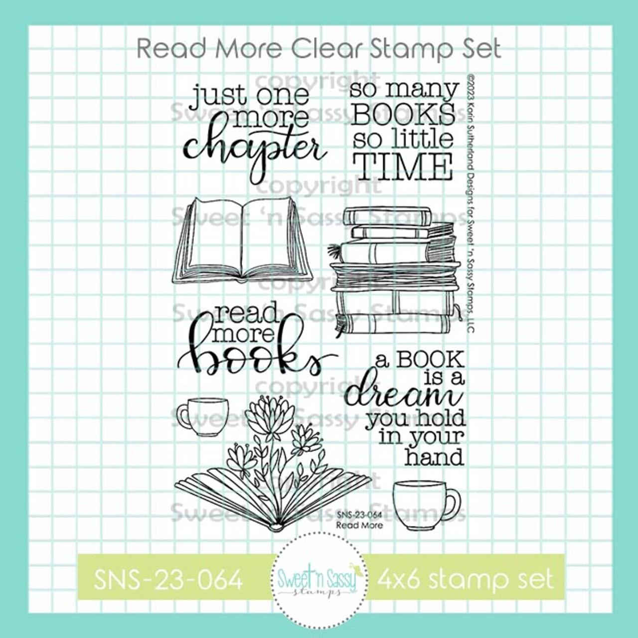 READING JOURNAL STAMP SET – OnlyStellar