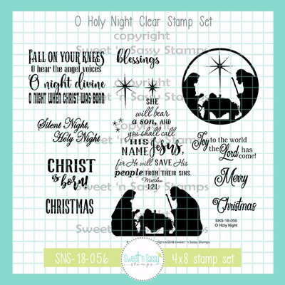 O Holy Night Clear Stamp Set