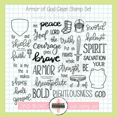 Creative Worship: Armor of God Clear Stamp Set