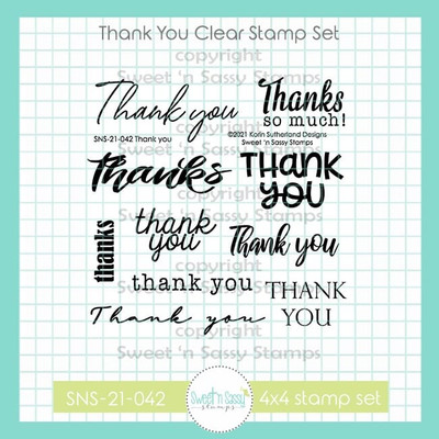 Thank You Clear Stamp Set