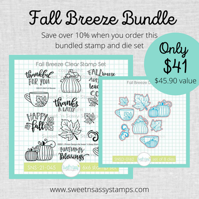 Fall Breeze Stamp & Die Bundle