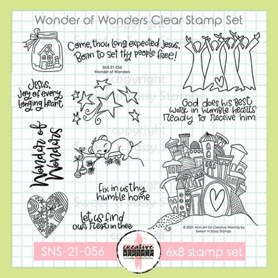Creative Worship: Wonder of Wonders Clear Stamp Set