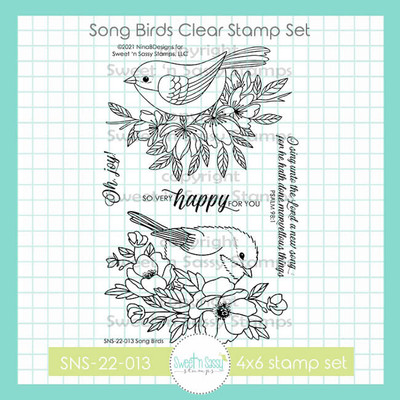 Song Birds Clear Stamp Set