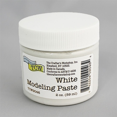 The Crafters Workshop - Modeling Paste - White