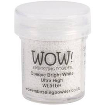 WOW! Embossing Powder - Opaque Bright White Super Fine