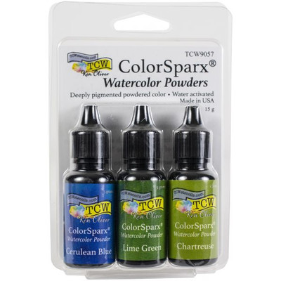 TCW ColorSparx , Watercolor Powders - Poolside